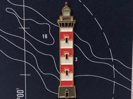 Значок эмалированный Шепелевский маяк Значок эмалированный Шепелевский маяк