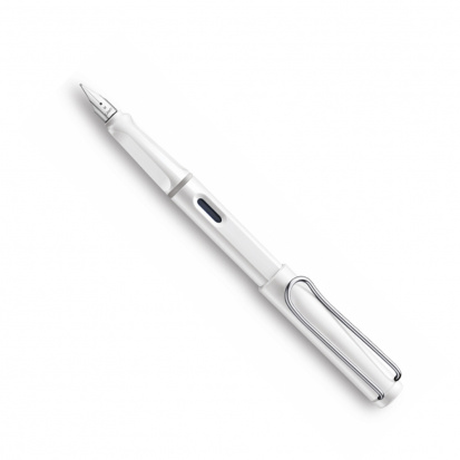 Ручка перьевая Лами 019 "Safari", Белый, EF