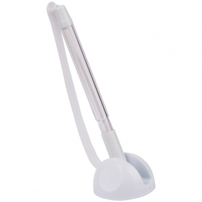 Ручка шариковая настольная "Reception" синяя, 0,7мм, белый корпус