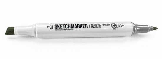 Маркер Sketchmarker двухсторонний на спирт.основе пустой без чернил