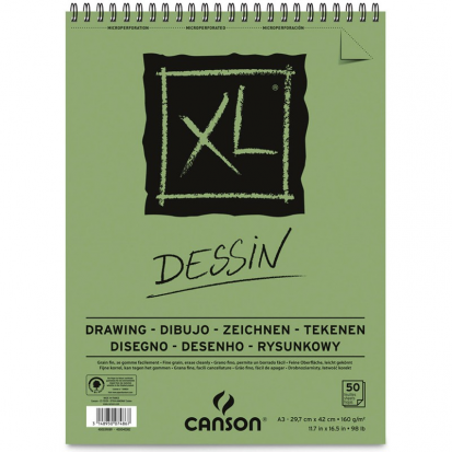 Альбом XL Dessin для графики, 50л, А3, 160гр 