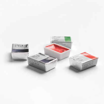 Акварель "Artists" в кювете, Кобальт Малахит, 2,5мл, W245 Акварель "Artists" в кювете, Кобальт Малахит, 2,5мл, W245