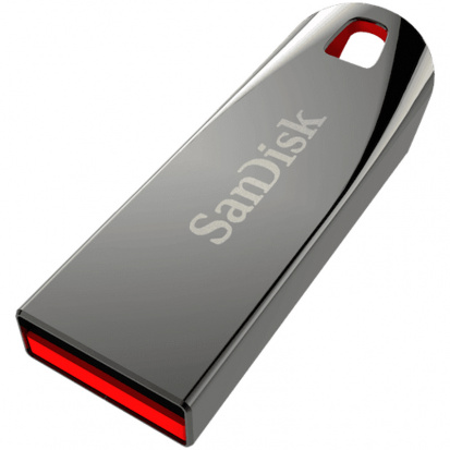 Память SanDisk "Force" 64GB, USB 2.0 Flash Drive, металлический Память SanDisk "Force" 64GB, USB 2.0 Flash Drive, металлический