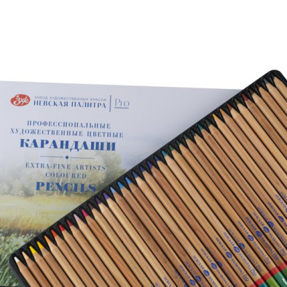 Набор цветных карандашей "Мастер класс", 36 цветов, в жестяном пенале