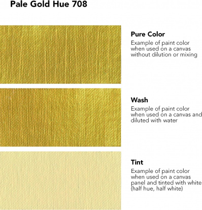 Акриловая краска Daler Rowney "System 3", Пастельное золото (имитация), 150мл 