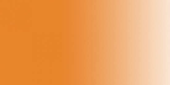 Профессиональные акварельные краски, большая кювета, цвет оранжевый
