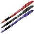 Ручка шариковая "Metallic Pro" синяя, 0,7мм, грип sela25