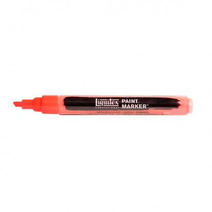 Маркер акриловый "Paint marker", Fine 2мм №983 красный флуоресцентный 