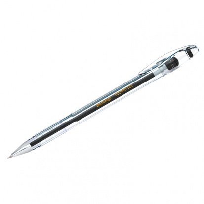 Ручка гелевая "Techno-Gel" черная, 0,5мм