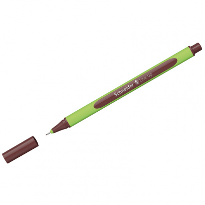 Ручка капиллярная "Line-Up" коричневая, 0,4мм sela25