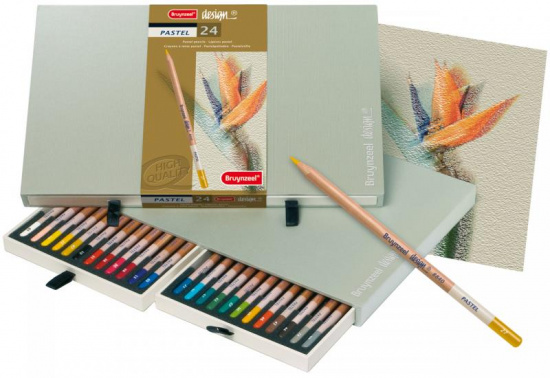 Набор пастельных карандашей "Design" 24 цв.