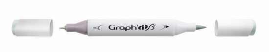 Маркер "GRAPH'IT Brush" двухсторонний на спирт. основе цв.8112 Серо-зеленый