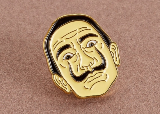 Значок эмалированный, Сальвадор Дали sela25 Значок эмалированный, Сальвадор Дали sela25