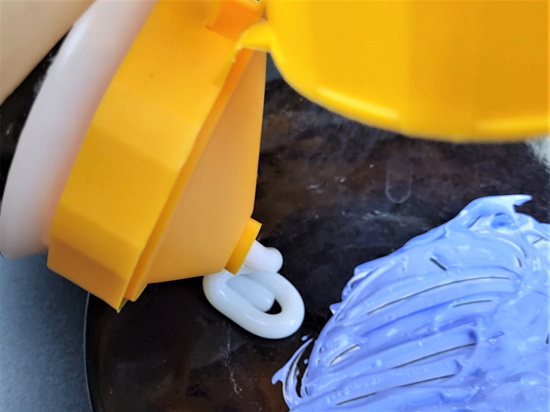 Акриловые краски "Galeria", баночка 500 мл, белый титан