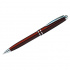 Ручка шариковая "Silk Classic" синяя, 0,7мм, корпус бордовый/хром, поворот., пласт. футляр