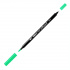 Маркер-кисть двусторонняя "Le Plume II", кисть и ручка 0,5мм, зеленый палевый sela25