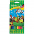 Карандаши цветные "Football match", 12 цветов, карт. упаковка