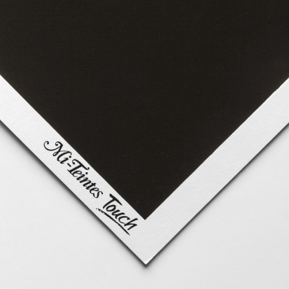 Бумага для пастели "Mi-Teintes Touch" 355г/м2 50х65см №425 Черный