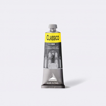 Масляная краска "Classico" кадмий желтый темный 60 ml