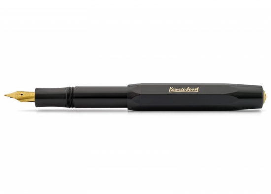 Перьевая ручка "Classic Sport", черная, BB 1,3 мм