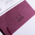 Скетчбук для маркеров, двусторонняя бумага 220г/м, 15х21 см, 40 л, бордовый