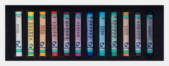 Набор сухой пастели "Van Gogh" 12цв картон.упак sela