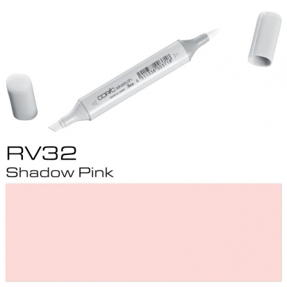 Маркер спиртовой двусторонний Copic "Sketch", цвет №RV32 сумеречный розовый