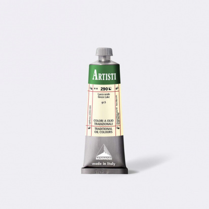 Масляная краска "Artisti", Зеленый лак, 60мл Масляная краска "Artisti", Зеленый лак, 60мл