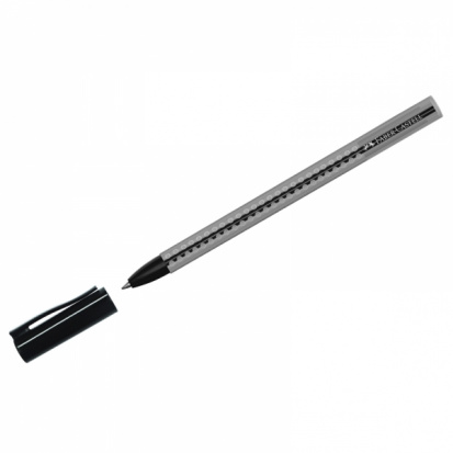 Ручка шариковая "Grip 2020" черная, 1,0мм, трехгран.