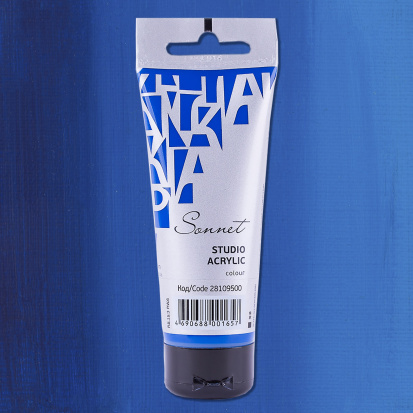 Акрил "Сонет" 75 мл, Голубая ФЦ