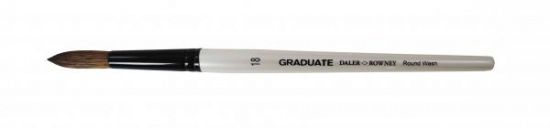 Кисть синтетика "Graduate"/пони круглая короткая ручка № 18 