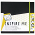 Скетчбук для маркера Inspire Me 120г/м.кв 200*200мм 80л