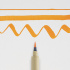 Ручка-кисть "Pigma Brush", Оранжевый для графики
