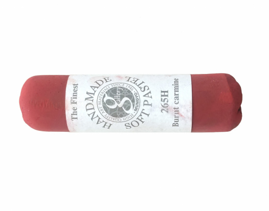 Пастель сухая мягкая круглая ручной работы №265, жженый кармин