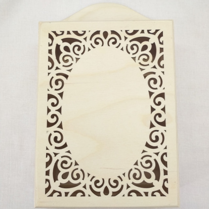 Заготовка для декорирования ключница 25х15х6см