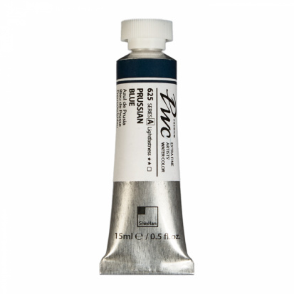 Акварельная краска "Pwc" 625 берлинская лазурь 15 мл