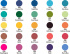 Набор маркеров Chartpak "AD Markers" Basic (основные цвета) 25шт