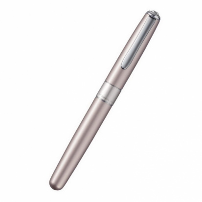 Ручка-роллер "Havanna" с кристаллами Swarovski®, корпус светло-розовый, перо 0,7 мм