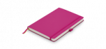 Записная книжка Лами, мягкий переплет, формат А5, розовый цвет, 192стр, 90г/м2