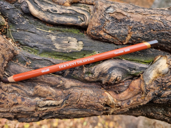 Карандаш цветной "Drawing" шоколадный 6600