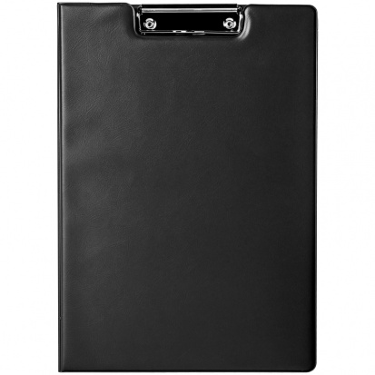 Папка-планшет с зажимом А4, ПВХ, черный