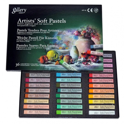 Набор сухой пастели soft "Gallery", 36 цв.