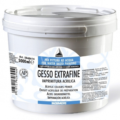 Грунт Белый Gesso, 5000 ml