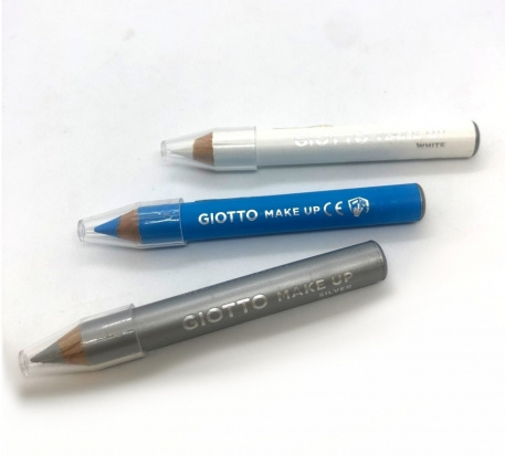 Giotto make up Princess Набор карандашей для грима 3 шт., блистер