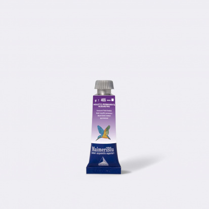 Акварельные краски "Maimeri Blu" фиолетовый стойкий красноватый, туба 15 ml