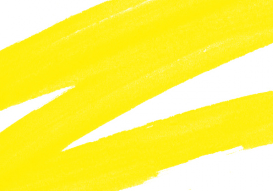 Маркер перманентный "Cutter XFP 08", желтый флеш, Flash Yellow 8мм
