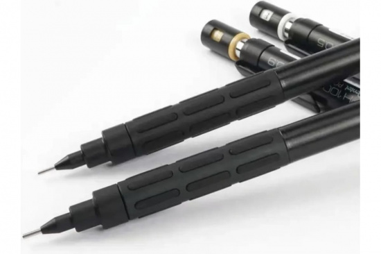 Карандаш автоматический профессиональный "Graph1000 forPro", чёрный корпус, 0.7 мм