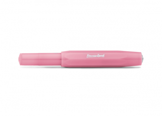 Ручка перьевая "FROSTED Sport" M 0.9мм корпус розовая питайя