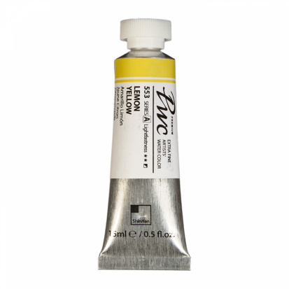 Акварельная краска "Pwc" 553 желтый лимон 15 мл