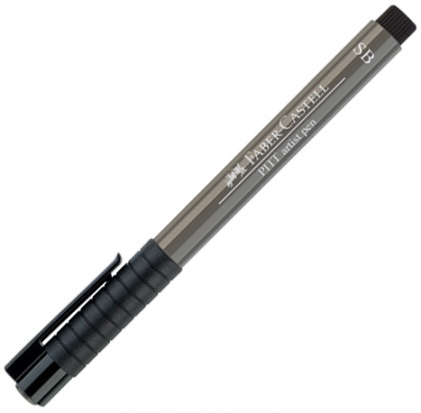 Ручка капиллярная Рitt Pen Soft brush, теплый серый IV 